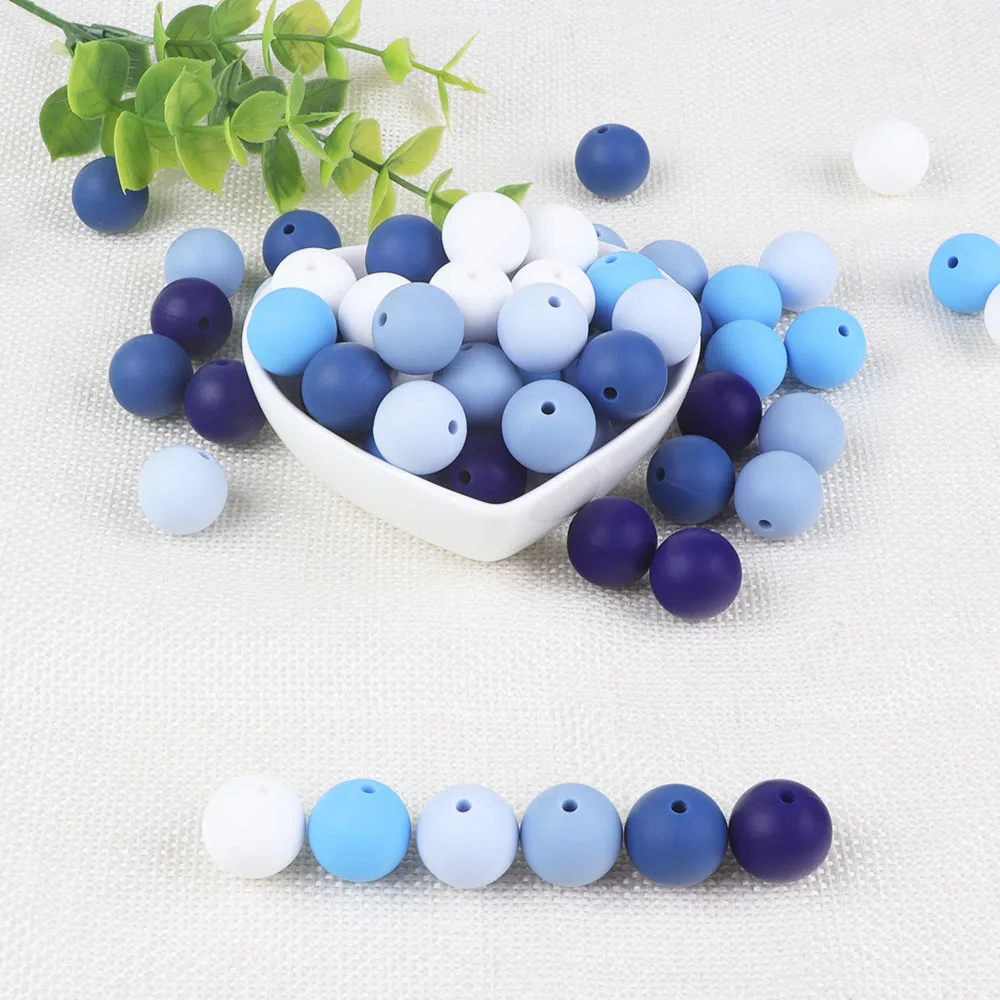 Joepada 100pcs 15mm Silicone Beads Baby Teething Chewable Teether Pacifier Clips Beads Food Grade Silicone BPA Free Teething Toy
Joepada 100pcs 15mm Silicone Beads Baby Teething Chewable Teether Pacifier Clips Beads Food Grade Silicone BPA Free Teething Toy