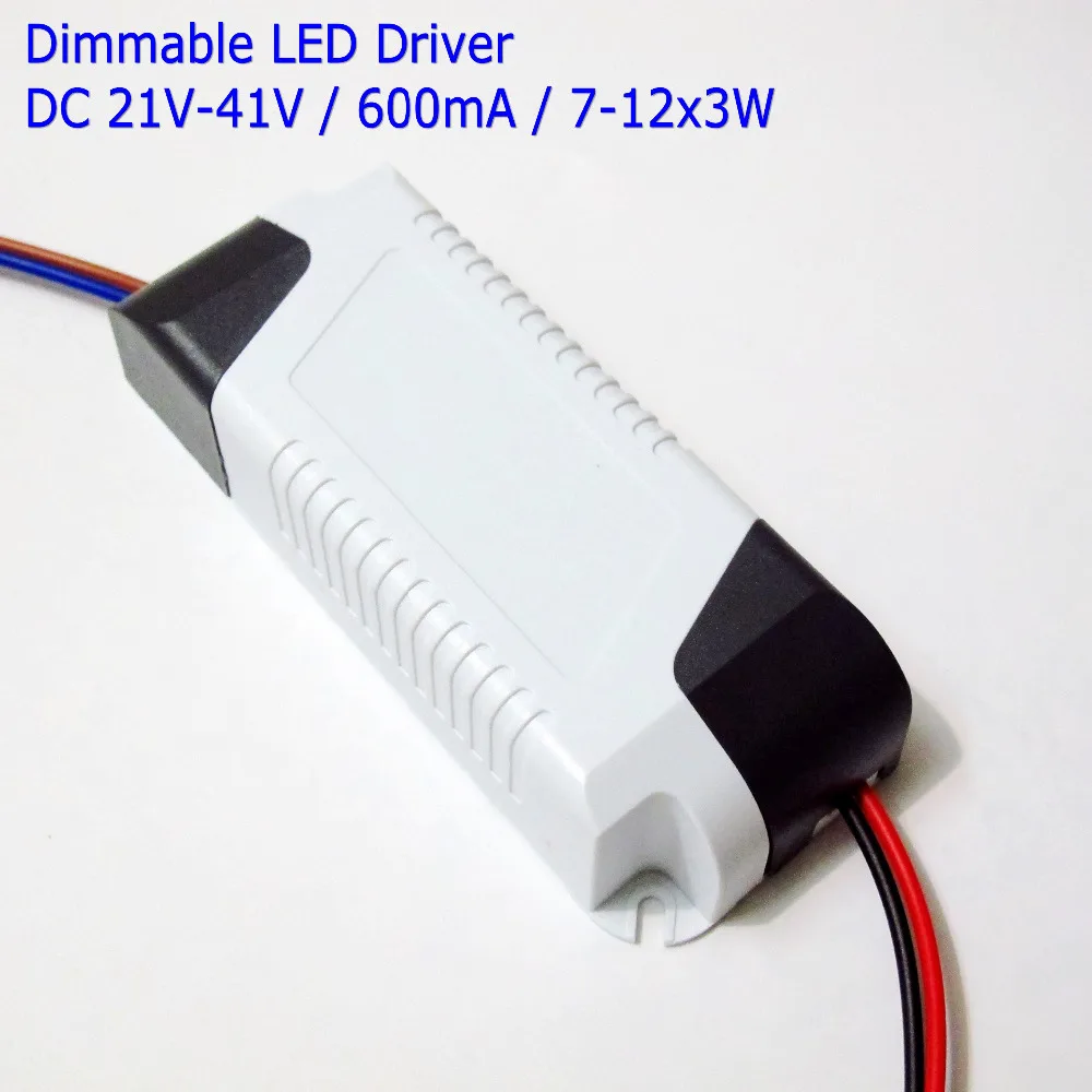 Высокоэффективный Диммируемый светодиодный драйвер 600mA 7-12x3W DC 21V - 41V адаптер 8x3W 10x3W 12x 3W источник питания AC 110V 220V для светодиодных фонарей
Высокоэффективный Диммируемый светодиодный драйвер 600mA 7-12x3W DC 21V - 41V адаптер 8x3W 10x3W 12x 3W источник питания AC 110V 220V для светодиодных фонарей
