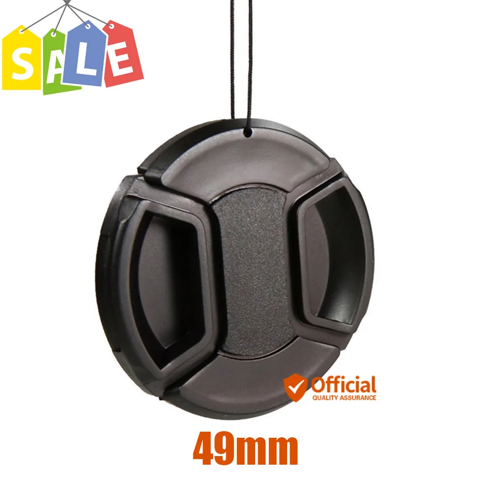 

49mm Protect Front Cover Hood Camera Lens Cap For Sony Nikon Fuji Olympus Canon Eos M M1 M2 M3 M5 M6 M10 EF-M 15-45mm f/3.5-6.3