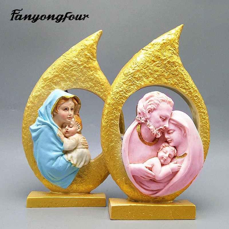 Shengjia Sankou Silicone Mold DIY Reproduction Aromatherapy Candle Gypsum Concrete Crystal Dropping Resin Mold Production Crafts
Shengjia Sankou Silicone Mold DIY Reproduction Aromatherapy Candle Gypsum Concrete Crystal Dropping Resin Mold Production Crafts