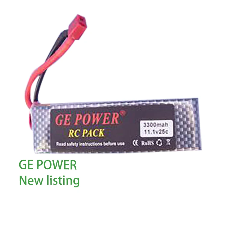 GE POWER 3 S lipo батарея 11 1 v 3300 mAh 25C rc вертолет автомобиль лодка Квадрокоптер пульт