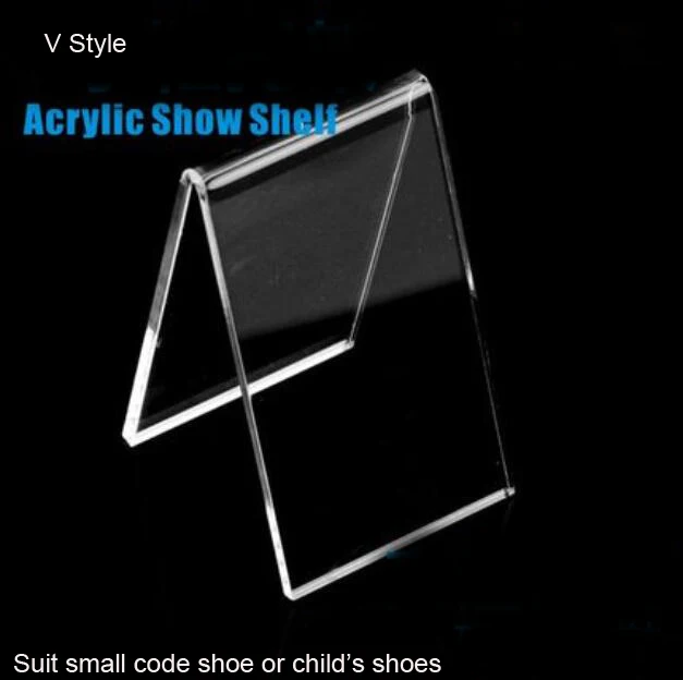 10units/lot Countertop Clear Acrylic Perspex Woman Man Shoe Displays Stands High heeled Shoes Stretcher Filler Photo Holder Rack
10units/lot Countertop Clear Acrylic Perspex Woman Man Shoe Displays Stands High heeled Shoes Stretcher Filler Photo Holder Rack