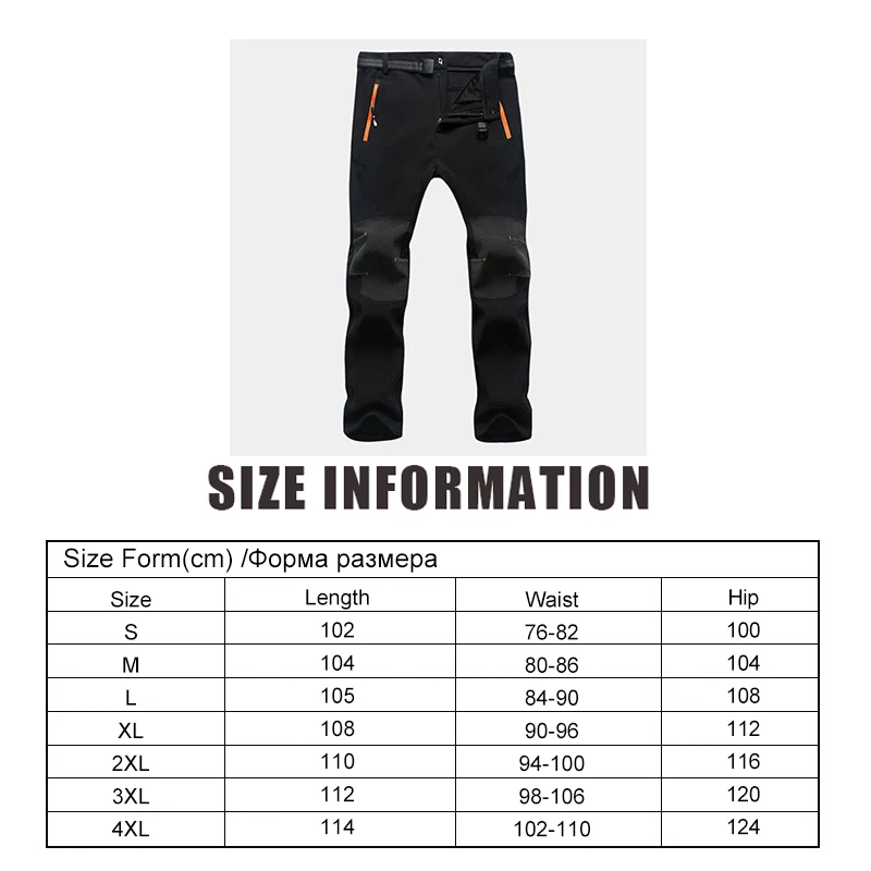 Winter Men Outdoor Hiking Pants Ski Pants Fleece Softshell Warm Climbing Hunting Trousers Sports Fishing Pant Plus Size
Winter Men Outdoor Hiking Pants Ski Pants Fleece Softshell Warm Climbing Hunting Trousers Sports Fishing Pant Plus Size