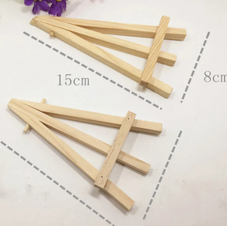 10 Pcs/lot Creative Mini Wooden Art Holder Artwork Display Novelty Easels Drawing Boards For Party Wedding Decoration
10 Pcs/lot Creative Mini Wooden Art Holder Artwork Display Novelty Easels Drawing Boards For Party Wedding Decoration