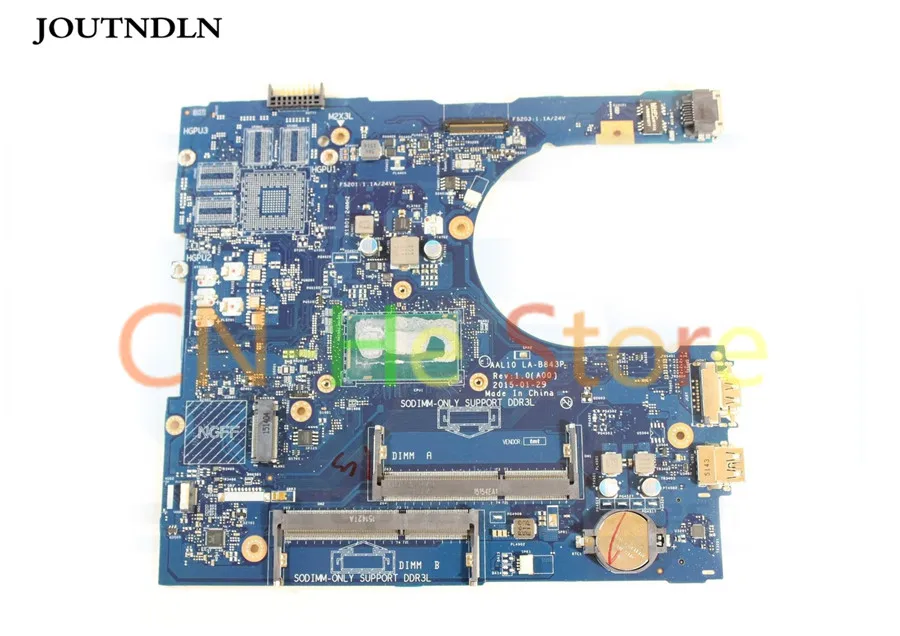 Материнская плата для ноутбука Dell Inspiron 5458 5558 5758 0FRV68 FRV68 1024 LA-B843P W/ i5-5200U CPU
Материнская плата для ноутбука Dell Inspiron 5458 5558 5758 0FRV68 FRV68 1024 LA-B843P W/ i5-5200U CPU