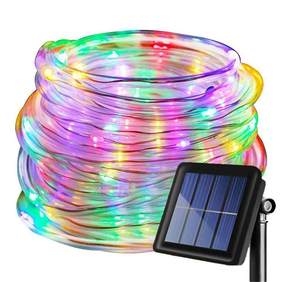 LED Solar Sensor Strip Lights Outdoor Fairy Lighting String Copper wire Tube Light Street Garland Decors for Garden Patio Trees
LED Solar Sensor Strip Lights Outdoor Fairy Lighting String Copper wire Tube Light Street Garland Decors for Garden Patio Trees