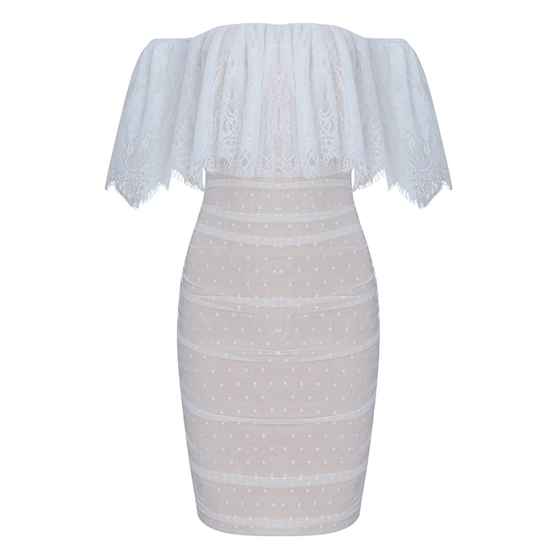 INDRESSME 2019 Summer New Fashion Off The Shoulder Lace Short Sleeves Mesh Dot Ruffle Bodycon Lady Club Women Party Mini Dress
INDRESSME 2019 Summer New Fashion Off The Shoulder Lace Short Sleeves Mesh Dot Ruffle Bodycon Lady Club Women Party Mini Dress