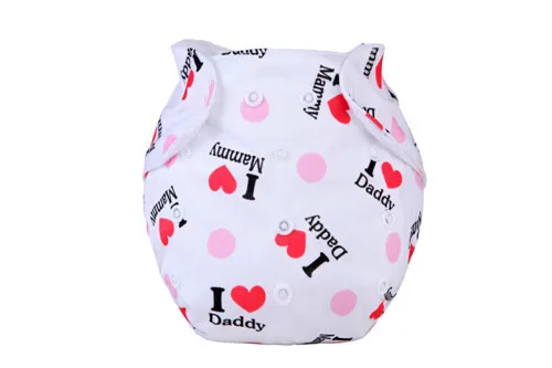 1Pcs Cute Baby Diapers Reusable Nappies Cloth Diaper Washable Infants Children Cotton Training Pants Panties -15 | Мать и ребенок