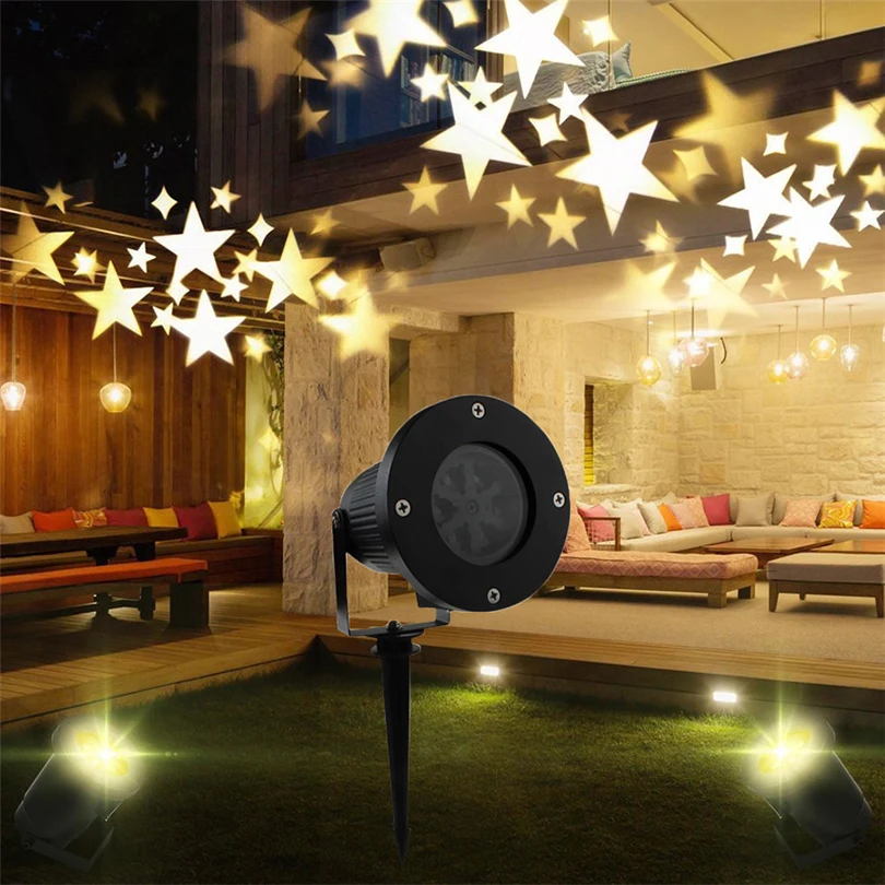 Outdoor Rotatable Projector Light Star Pattern LED Landscape Starry Lights For Garden Patio Yard Christmas Party Decoration
Outdoor Rotatable Projector Light Star Pattern LED Landscape Starry Lights For Garden Patio Yard Christmas Party Decoration