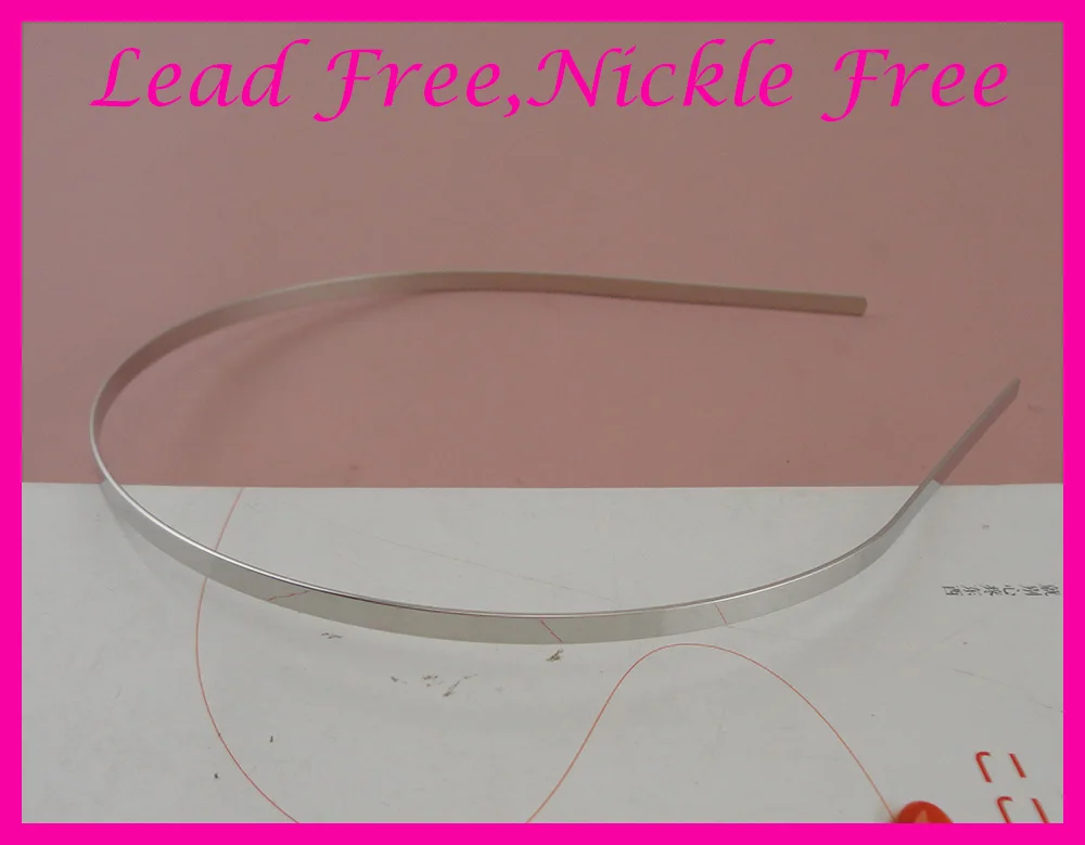 10PCS silver finish 4mm Top quality Plain Metal Hair Headbands with straight ends at nickle free and lead free,BARGAIN for BULK
10PCS silver finish 4mm Top quality Plain Metal Hair Headbands with straight ends at nickle free and lead free,BARGAIN for BULK