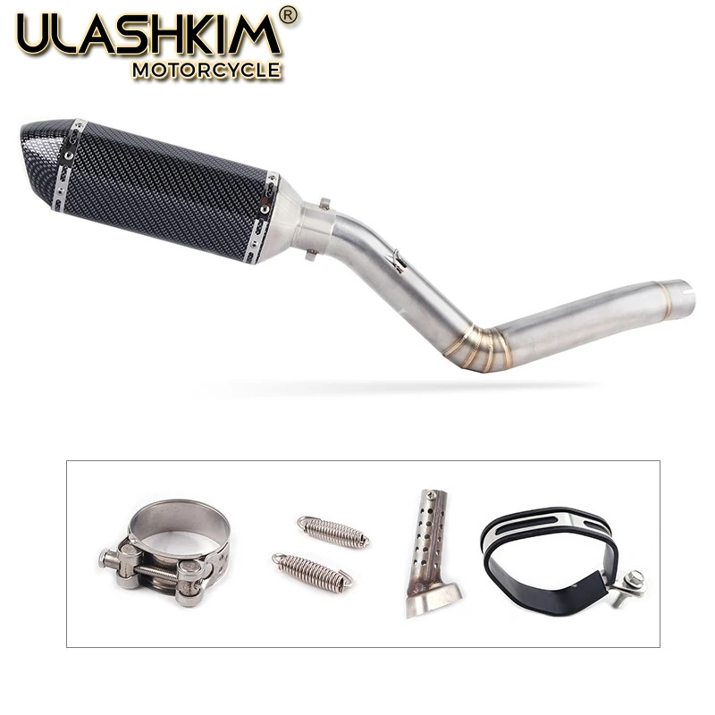 TRK502 Motorcycle Muffler Pipe Racing Full Exhaust System Middle Link Pipe Slip On For Benelli TRK 502 DB-Killer
TRK502 Motorcycle Muffler Pipe Racing Full Exhaust System Middle Link Pipe Slip On For Benelli TRK 502 DB-Killer