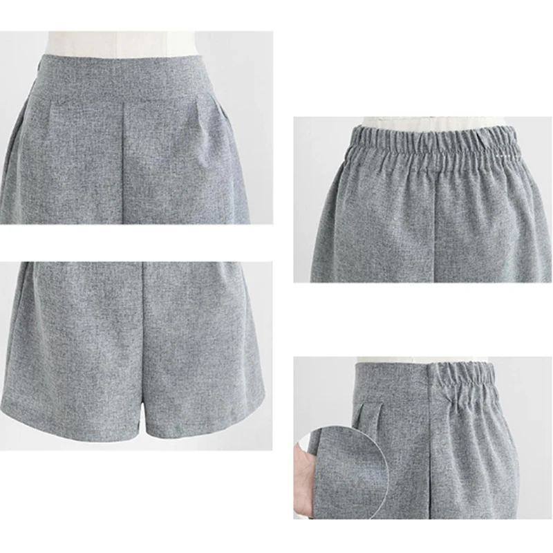 Women Summer V-Neck Short Sleeve Tops+Shorts Casual Cotton Linen Two Piece SetsFemale Office Suits Set Women's Costumes
Women Summer V-Neck Short Sleeve Tops+Shorts Casual Cotton Linen Two Piece SetsFemale Office Suits Set Women's Costumes