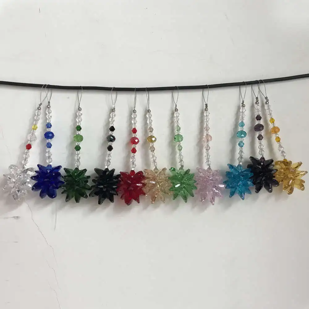 10PCS Garland Chakra Spectra Suncatcher Glass Crystal Chandelier Parts Wedding Crystal Hanging Starburst Home Decoration
10PCS Garland Chakra Spectra Suncatcher Glass Crystal Chandelier Parts Wedding Crystal Hanging Starburst Home Decoration