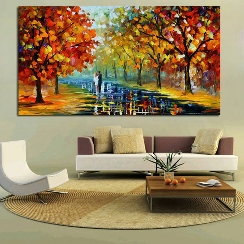 Landscape Abstract Colourful Autumn Scenery Knife Oil Painting On Canvas Walking in the Scenery Picture Wall Art Home Decor
Landscape Abstract Colourful Autumn Scenery Knife Oil Painting On Canvas Walking in the Scenery Picture Wall Art Home Decor