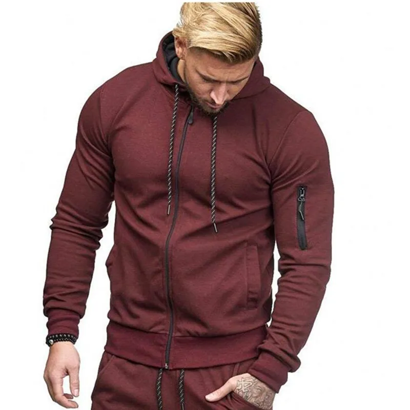 Men's Sports Casual Cardigan Hoodies Sweatshirts 2019 Spring Fall Fashion Slim Zipper Hooded Sweatshirt Male Hip Hop Streetwear
Men's Sports Casual Cardigan Hoodies Sweatshirts 2019 Spring Fall Fashion Slim Zipper Hooded Sweatshirt Male Hip Hop Streetwear