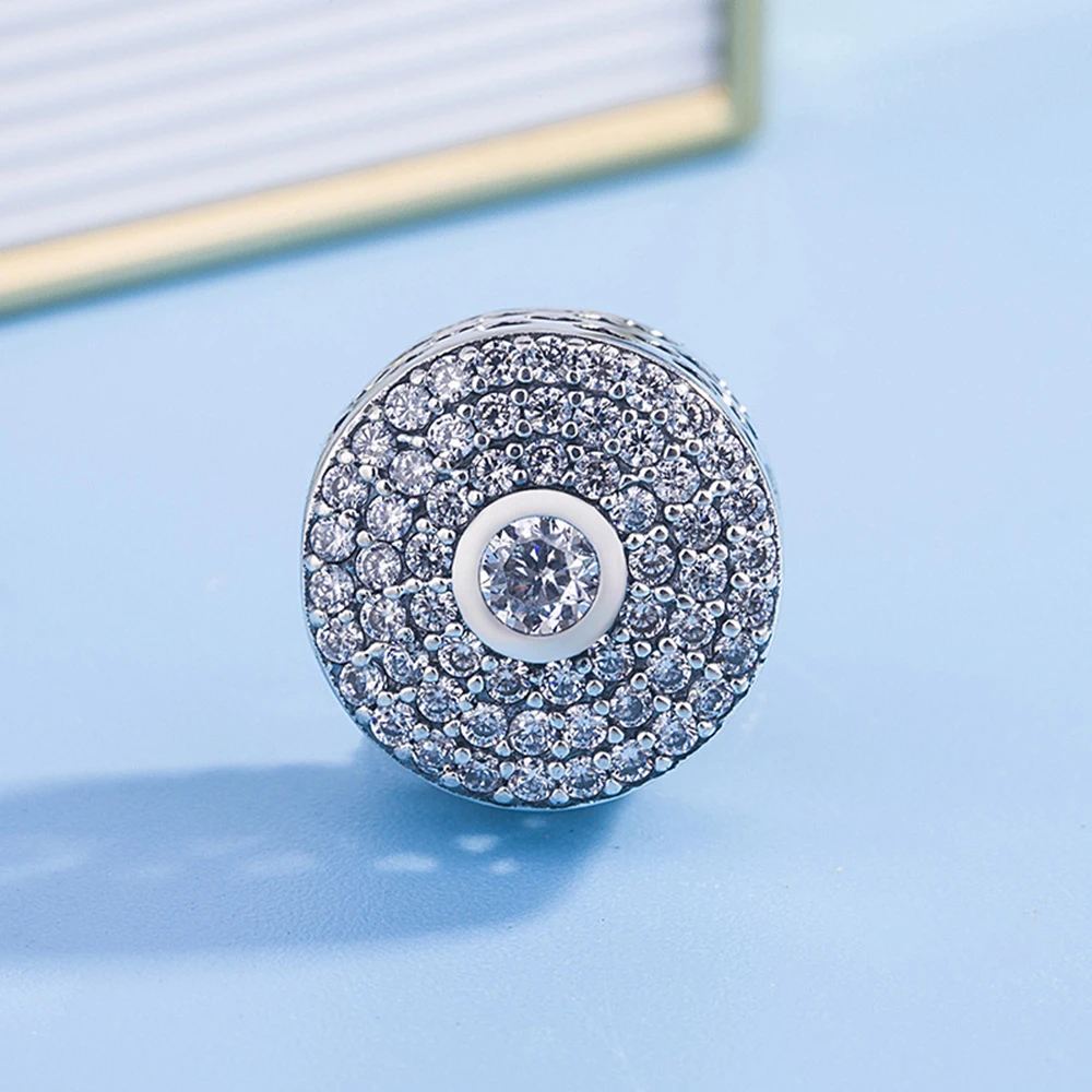 Hot Sale Silver Color Charm Bead Fashion White Shine Full Crystal Beads For Original Pandora Charm Bracelets & Bangles Jewelry
Hot Sale Silver Color Charm Bead Fashion White Shine Full Crystal Beads For Original Pandora Charm Bracelets & Bangles Jewelry