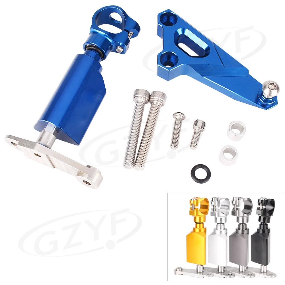 CNC Motorbike Steering Damper Stabilizer Bracket Mounting Holder Kit For BMW S1000RR 2014-2015 Anodized Aluminum
CNC Motorbike Steering Damper Stabilizer Bracket Mounting Holder Kit For BMW S1000RR 2014-2015 Anodized Aluminum