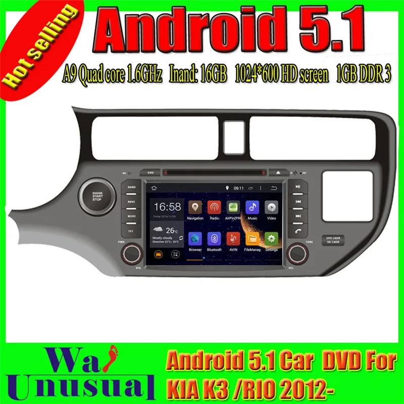 Wanuary 8 ''Восьмиядерный 32G 4G RAM Android 6,0 Автомобильный видеоплеер для KIA K3 для RIO for Pride 2012-для Kia Rio (Индонезия) 2012-
Wanuary 8 ''Восьмиядерный 32G 4G RAM Android 6,0 Автомобильный видеоплеер для KIA K3 для RIO for Pride 2012-для Kia Rio (Индонезия) 2012-