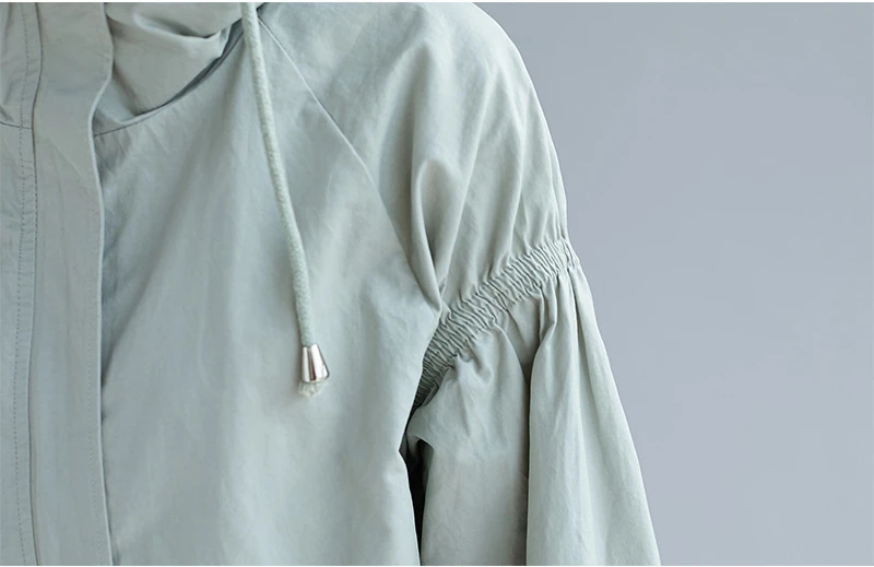 Spring Autumn Thin Trench Coat for Women Plus Size Casual Hooded Turtleneck Loose Long Trench Outerwear NQYL59
Spring Autumn Thin Trench Coat for Women Plus Size Casual Hooded Turtleneck Loose Long Trench Outerwear NQYL59