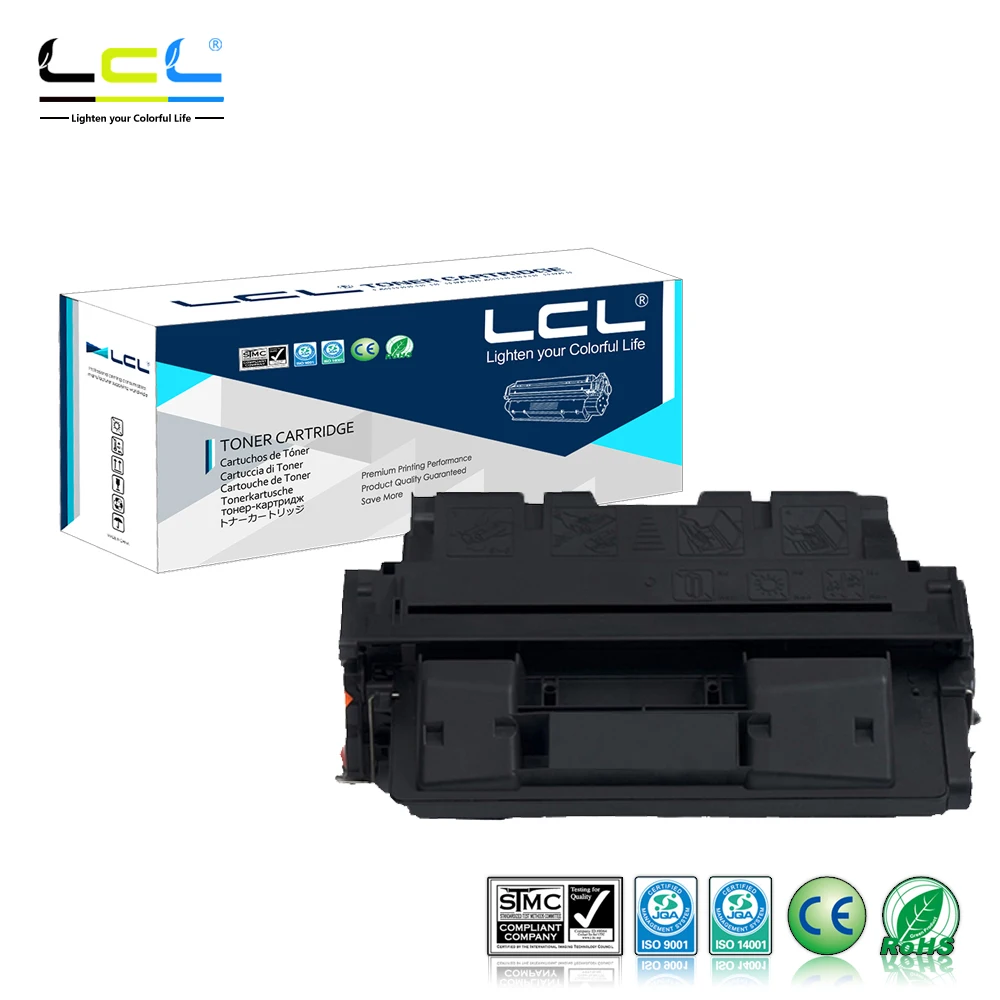 LCL 61A 61X C8061A C8061X C8061 8061X (1-Pack) Черный тонер-картридж совместимый для HP Laser Jet 4100/4100N/4100TN/4100MFP
LCL 61A 61X C8061A C8061X C8061 8061X (1-Pack) Черный тонер-картридж совместимый для HP Laser Jet 4100/4100N/4100TN/4100MFP
