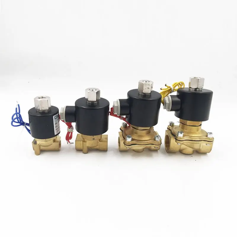1/4" 3/8" 1/2" 3/4" 1" DN15 Normally Open N/O Brass Electric Solenoid Valve 12V 24V 220V 110V Pneumatic Valve for Water Oil Gas
1/4" 3/8" 1/2" 3/4" 1" DN15 Normally Open N/O Brass Electric Solenoid Valve 12V 24V 220V 110V Pneumatic Valve for Water Oil Gas