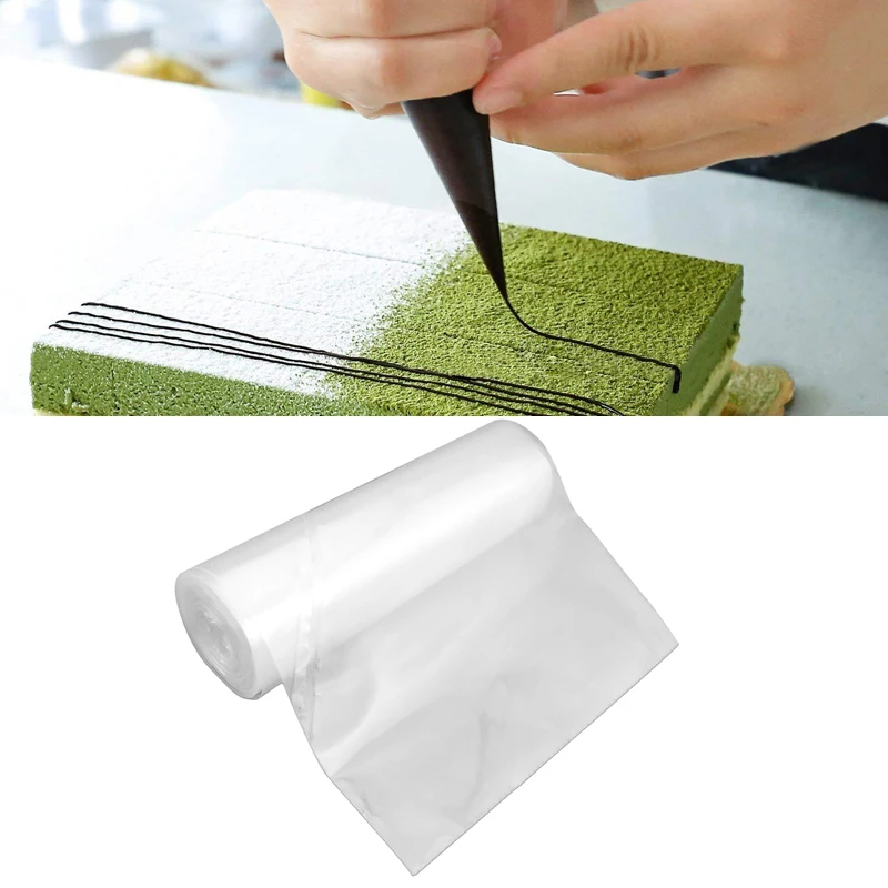 50pcs/roll Disposable Thicken Pastry Bag Icing Piping Bag Cookies Cupcake Cream Decor Bags Fondant Cake Decorating Pastry Tools
50pcs/roll Disposable Thicken Pastry Bag Icing Piping Bag Cookies Cupcake Cream Decor Bags Fondant Cake Decorating Pastry Tools