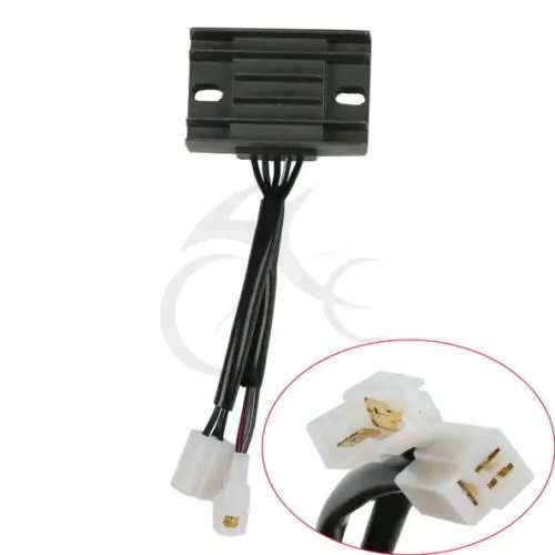 New Black Motorcycle DC 12V Voltage Regulator Rectifier For Suzuki AN125 5 wires
New Black Motorcycle DC 12V Voltage Regulator Rectifier For Suzuki AN125 5 wires