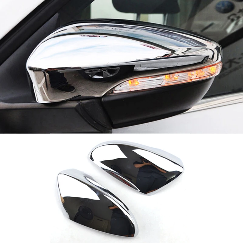 XUKEY 2 шт. хромированная накладка на дверное крыло и зеркало заднего вида для VW Passat
