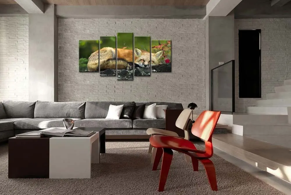 High Quality Wall Art Painting Sleeping Fox Pictures Prints On Canvas Animal The Picture Decor Oil For Home Decoration Print
High Quality Wall Art Painting Sleeping Fox Pictures Prints On Canvas Animal The Picture Decor Oil For Home Decoration Print