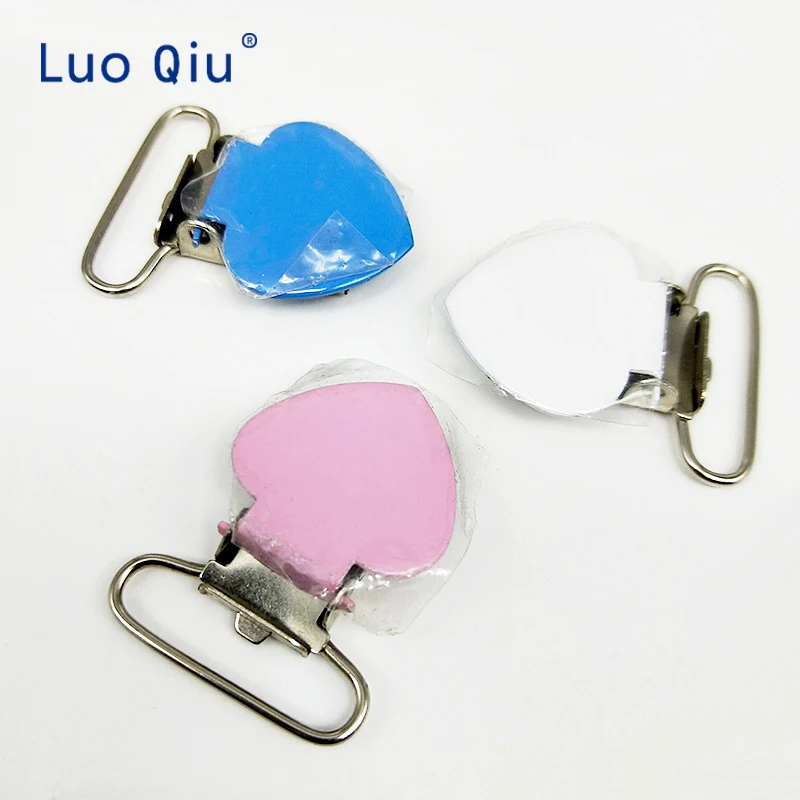 150 Pcs Enamel Heart Metal Suspender Clips for Baby Pacifiers Clips Holders 20mm Garment Clips
150 Pcs Enamel Heart Metal Suspender Clips for Baby Pacifiers Clips Holders 20mm Garment Clips