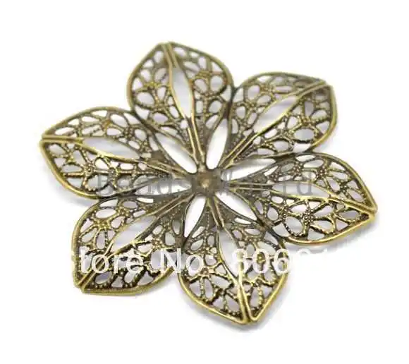 Best Quality 30 Pcs Bronze Tone Filigree Flower Wraps Connector Embellishments Jewelry Findings 60x53mm(W03488 X 1)
Best Quality 30 Pcs Bronze Tone Filigree Flower Wraps Connector Embellishments Jewelry Findings 60x53mm(W03488 X 1)