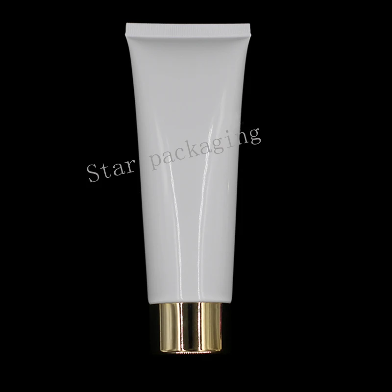 30 шт. мягкие пластиковые косметические контейнеры 100 г|cosmetic container|screw lidplastic cosmetic