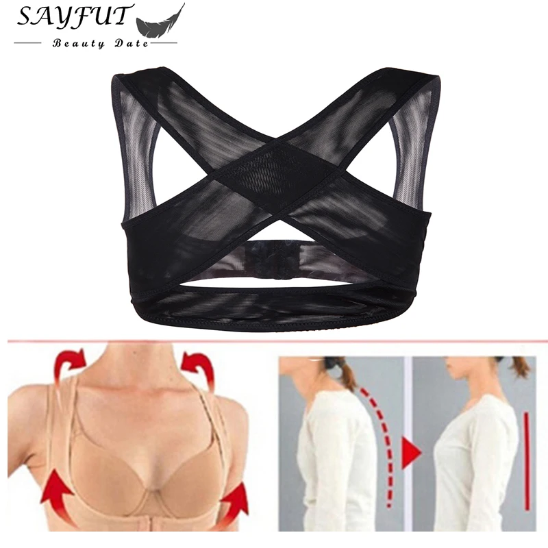Fashion 2020 Women Adjustable Shoulder Back Posture Corrector Chest Brace Support Belt Vest Body Shaper Push Up Chest Shapewear
Fashion 2020 Women Adjustable Shoulder Back Posture Corrector Chest Brace Support Belt Vest Body Shaper Push Up Chest Shapewear