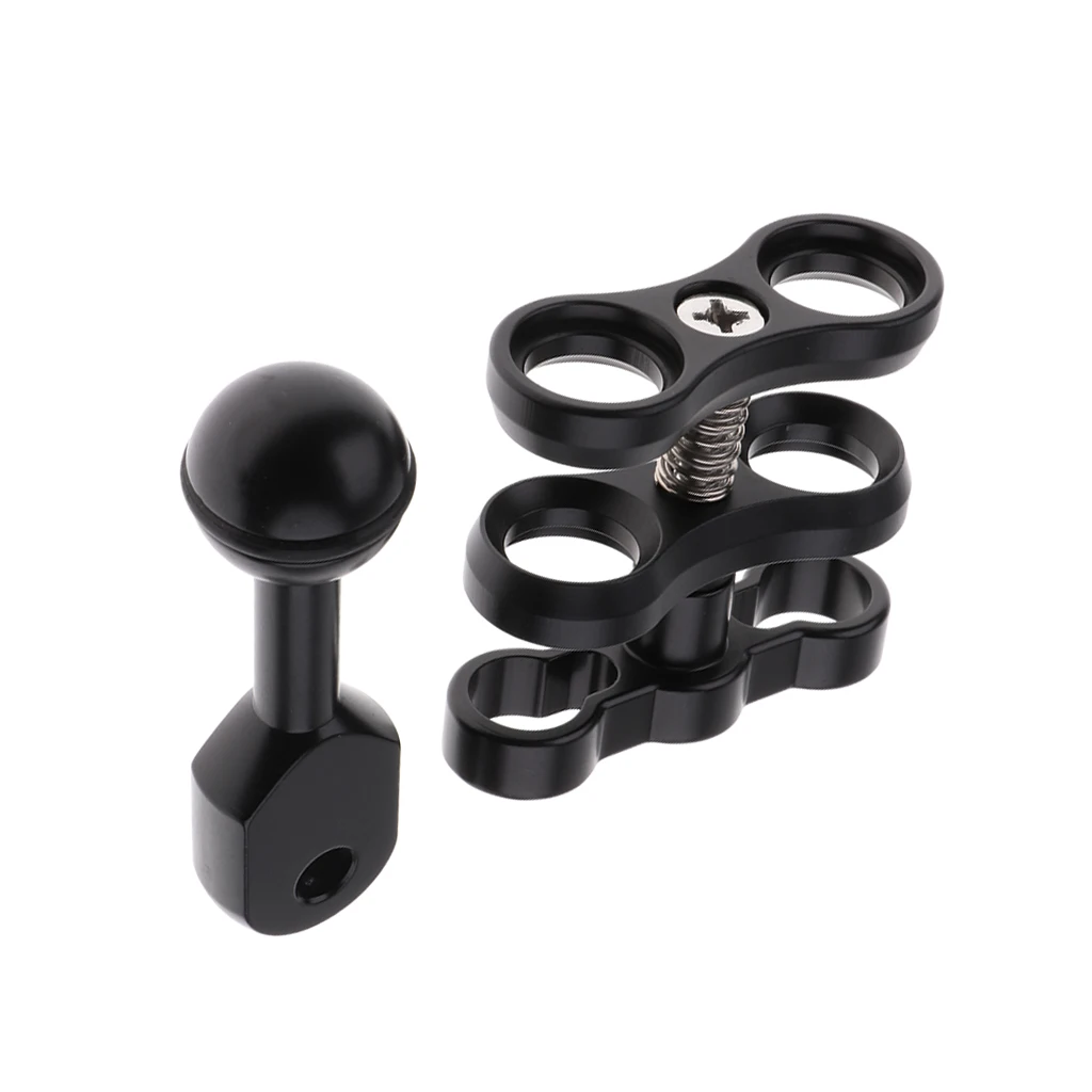 Aluminum alloy Scuba Diving Light Dual Single Ball Joint Arm Clamp Mount Accessories for Underwater Camera Flashlight
Aluminum alloy Scuba Diving Light Dual Single Ball Joint Arm Clamp Mount Accessories for Underwater Camera Flashlight