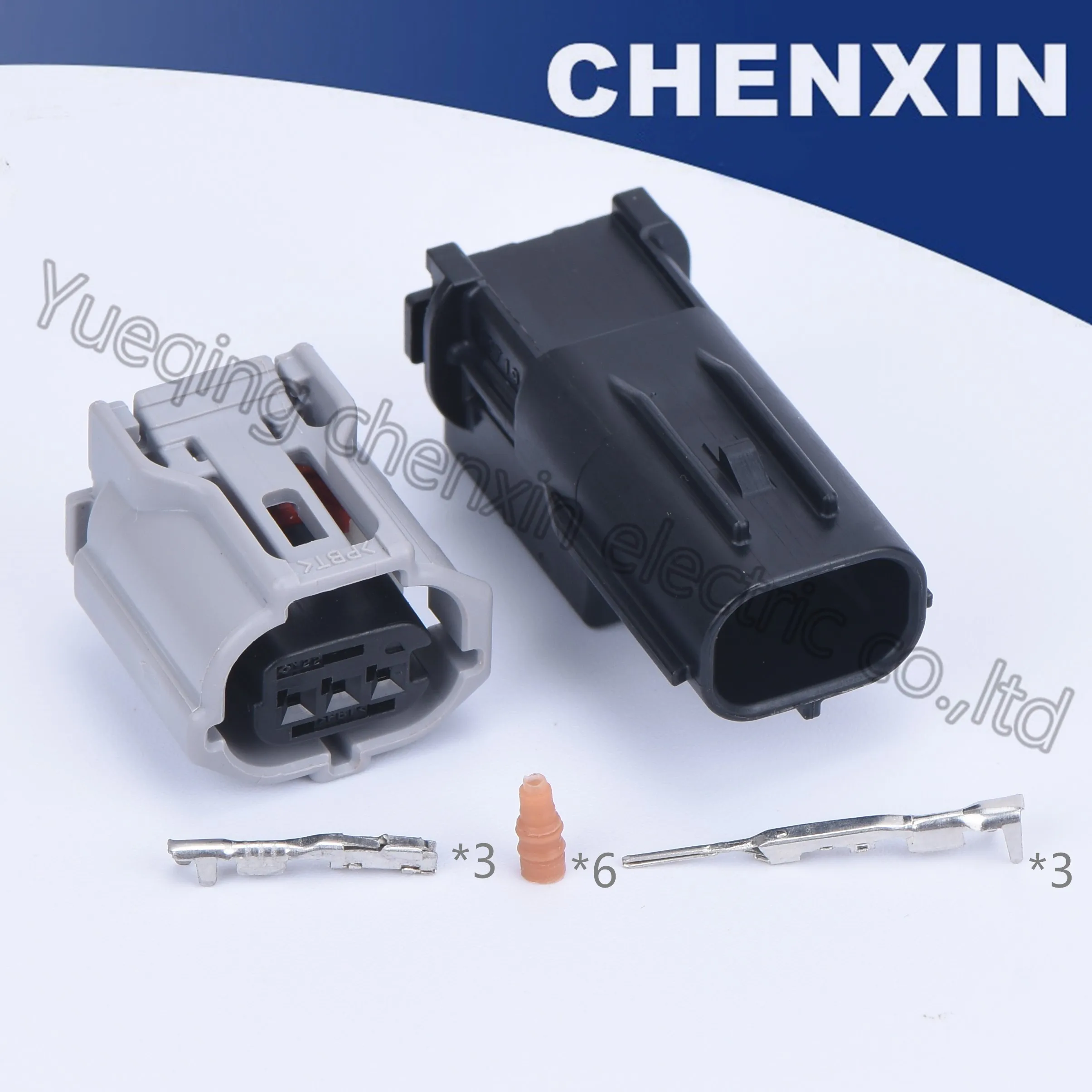 3 pin car waterproof auto connector air conditioning compressor harness plug ,Gray female and black male 0.6
3 pin car waterproof auto connector air conditioning compressor harness plug ,Gray female and black male 0.6