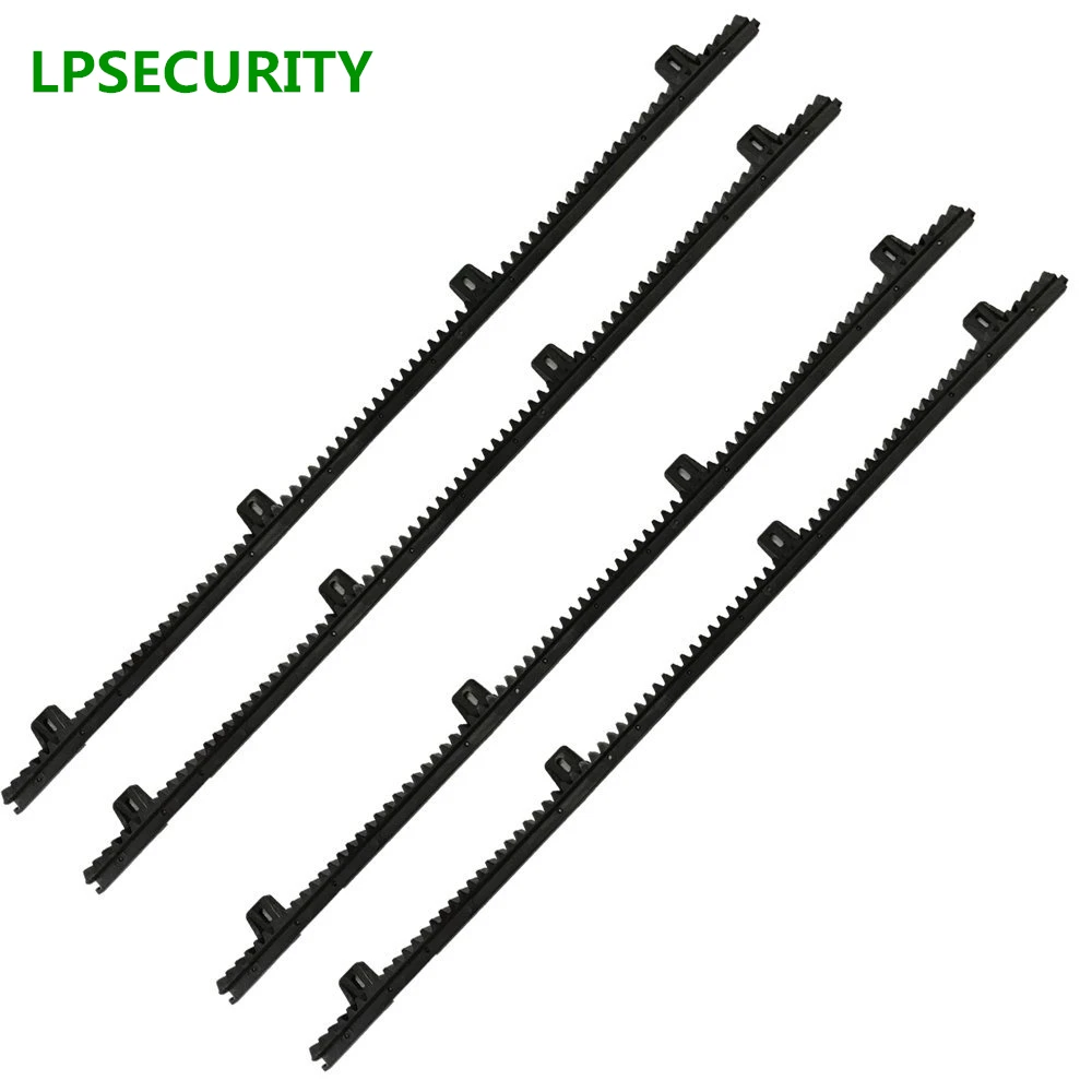 Glass-Fiber Reinforced Nylon Gear Rack Rail for Sliding Gate Opener Operator 4pcs 1meter per pc
Glass-Fiber Reinforced Nylon Gear Rack Rail for Sliding Gate Opener Operator 4pcs 1meter per pc