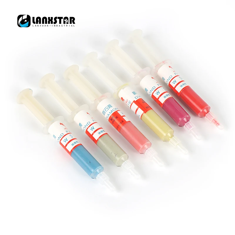 High Quantity Diamond Polishing Lapping Paste Compound Syringes 0.5 ~5 Micron Glass Metal Grinding Polishing AbrasIve Tools
High Quantity Diamond Polishing Lapping Paste Compound Syringes 0.5 ~5 Micron Glass Metal Grinding Polishing AbrasIve Tools