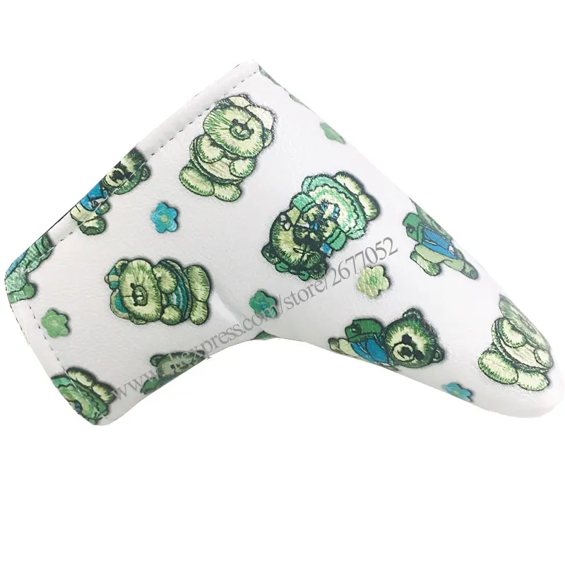 wholesale New Golf headcover high quality PU Bear Pattern Golf Putter head cover white Golf Clubs head cover Free shipping
wholesale New Golf headcover high quality PU Bear Pattern Golf Putter head cover white Golf Clubs head cover Free shipping