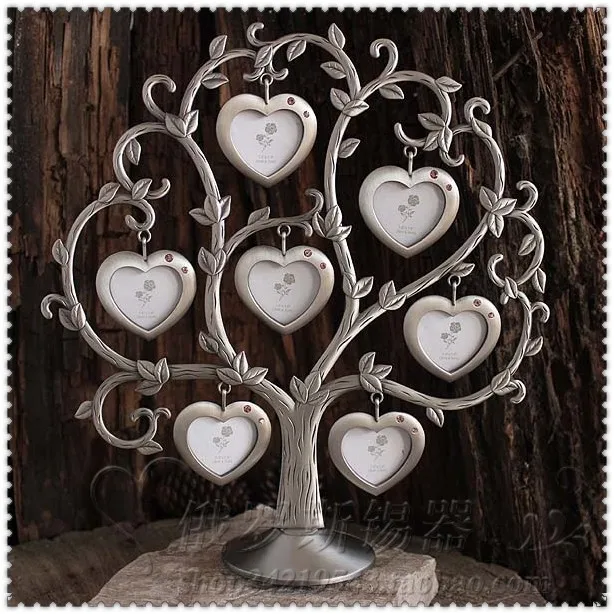 Creative Love Heart Tree Wall Hanging Picture for 7 Photos Alloy Art Crafts Frame Home Decor Christmas Gift XC055
Creative Love Heart Tree Wall Hanging Picture for 7 Photos Alloy Art Crafts Frame Home Decor Christmas Gift XC055