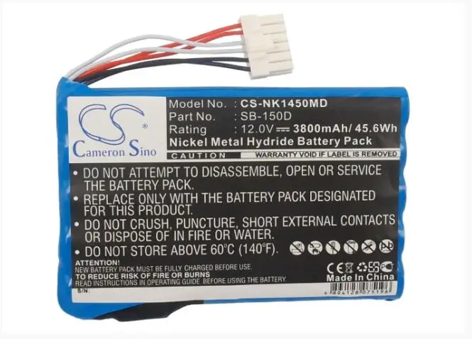 cameron sino 3800mah battery for NIHON KOHDEN ECG-1400 ECG-1450 ECG-1500 ECG-1500K ECG-1510 ECG-1530 ECG-1550 ECG-1550K
cameron sino 3800mah battery for NIHON KOHDEN ECG-1400 ECG-1450 ECG-1500 ECG-1500K ECG-1510 ECG-1530 ECG-1550 ECG-1550K