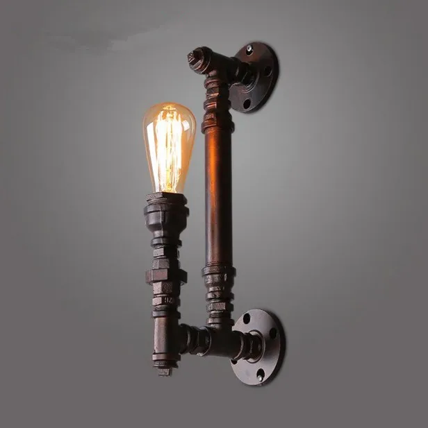 Vintage Wall Lamps Retro industrial METAL PIPE Edison Bulb Art Deco Wall Light Fitting
Vintage Wall Lamps Retro industrial METAL PIPE Edison Bulb Art Deco Wall Light Fitting