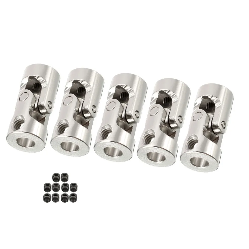 Uxcell Hot Selling 5pcs/lot 4-6mm Universal Joint Steering Shaft U Joint Coupler Coupling Connector Stainless Steel 23x11mm
Uxcell Hot Selling 5pcs/lot 4-6mm Universal Joint Steering Shaft U Joint Coupler Coupling Connector Stainless Steel 23x11mm