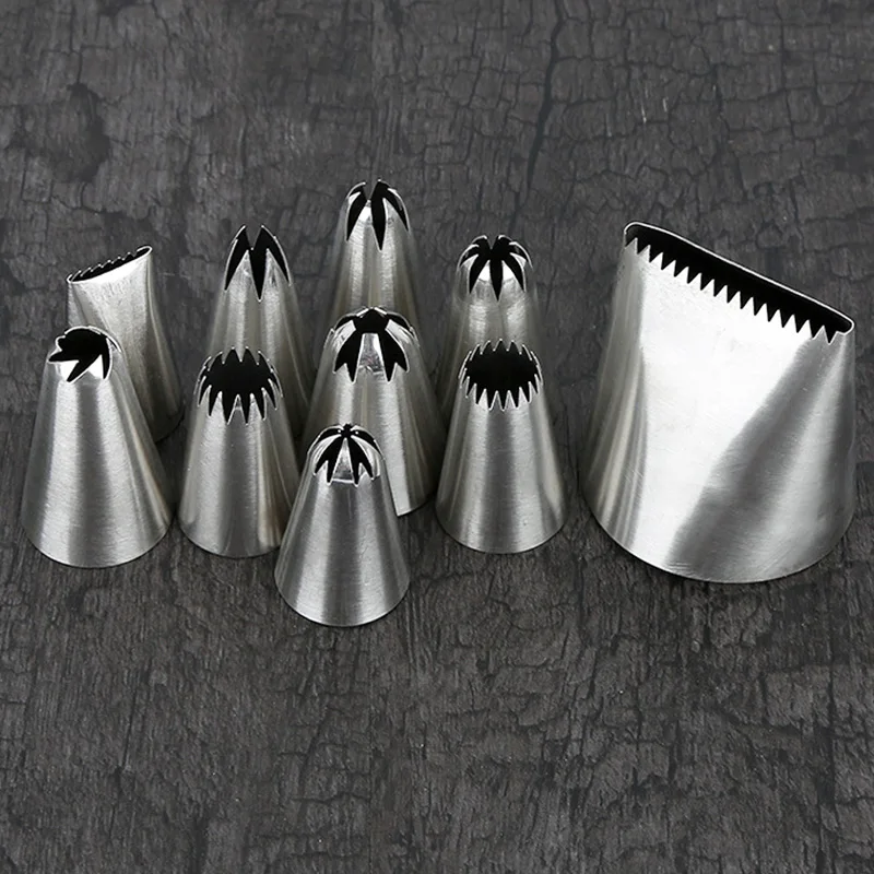 1pcs DIY Cake Pastry Tip Cream Icing Piping Nozzle Pastry Tips Fondant Cake Decorating Tip Stainless Steel Nozzles Baking Tool
1pcs DIY Cake Pastry Tip Cream Icing Piping Nozzle Pastry Tips Fondant Cake Decorating Tip Stainless Steel Nozzles Baking Tool