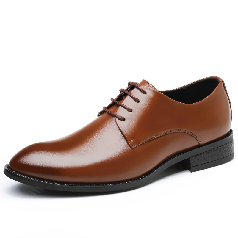 Misalwa Men's Classic Derby Dress Leather Shoes Oxford Zapatos Lace up Formal Business Lightweight Wearable Breathable Footwear
Misalwa Men's Classic Derby Dress Leather Shoes Oxford Zapatos Lace up Formal Business Lightweight Wearable Breathable Footwear