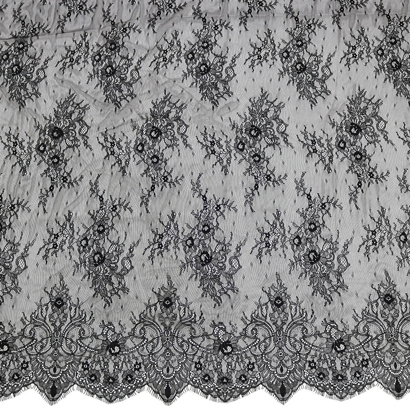 3 M/ Lot 150CM Wide Cheap Wholesale white Nylon jacquard eyelash lace fabric diy craft wedding dress clothing lace material
3 M/ Lot 150CM Wide Cheap Wholesale white Nylon jacquard eyelash lace fabric diy craft wedding dress clothing lace material