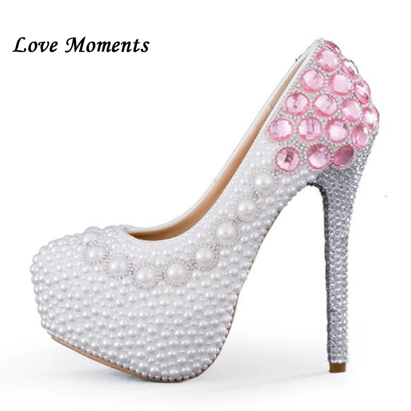 Love Moments Rhinestone Pearl Girl's Wedding shoes women platform shoes white Beaded bridesmaid Dress shoes big size
Love Moments Rhinestone Pearl Girl's Wedding shoes women platform shoes white Beaded bridesmaid Dress shoes big size