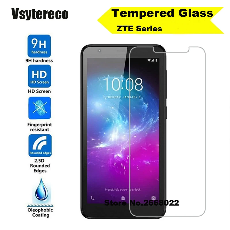 Закаленное стекло для ZTE Blade L8, защита экрана из закаленного стекла для ZTE Blade A3 A5 A7 2019, Защитная пленка с защитой от царапин
Закаленное стекло для ZTE Blade L8, защита экрана из закаленного стекла для ZTE Blade A3 A5 A7 2019, Защитная пленка с защитой от царапин