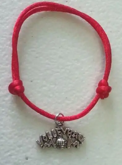 VOLLEYBAL Charm Bracelet Black Red Colour Adjustable Rope String Cuff Bracelet For Women Lovers Bead Punk Jewelry Friendship
VOLLEYBAL Charm Bracelet Black Red Colour Adjustable Rope String Cuff Bracelet For Women Lovers Bead Punk Jewelry Friendship