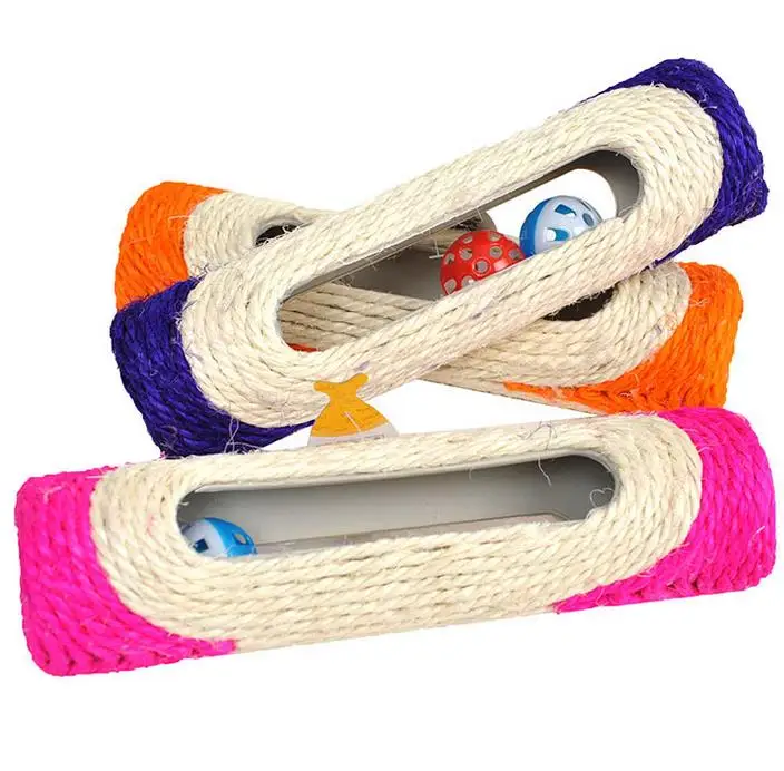 Pet Cat Kitten Toy Cat Scratch Board Training Toy Pet Supplies Cat Rack Rolling Sisal Scratching Post Trapped Ball Training Tool
Pet Cat Kitten Toy Cat Scratch Board Training Toy Pet Supplies Cat Rack Rolling Sisal Scratching Post Trapped Ball Training Tool