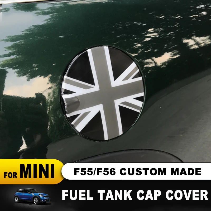 Car Styling 3D Fuel Tank Protective Sticker Exterior Cover Case Union Jack For Mini Cooper One Plus F55 F56 Auto Accessories | Автомобили